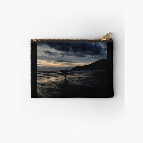 Item preview, Surfer Croyde Bay Devon sunset silhouette designed and sold by Carverart.