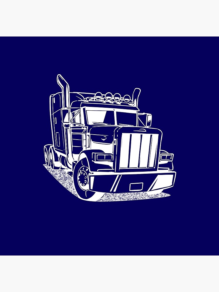 Funny Trucker 18 Wheeler Truck Driver Gift - Trucker - Pillow