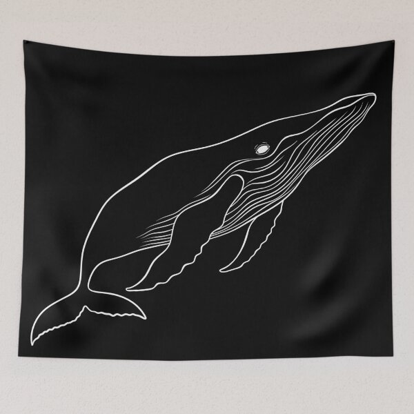 Item preview, Line Art Whale  designed and sold by TheLadyCat.