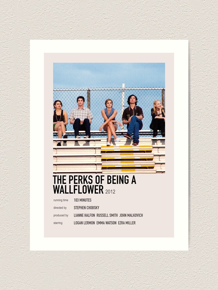 The Perks of Being a Wallflower Movie/show Poster Wall Art Printed