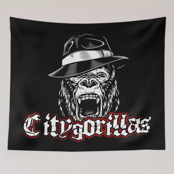Item preview, City gorilla with an elegant hat designed and sold by froggy-stylecom.