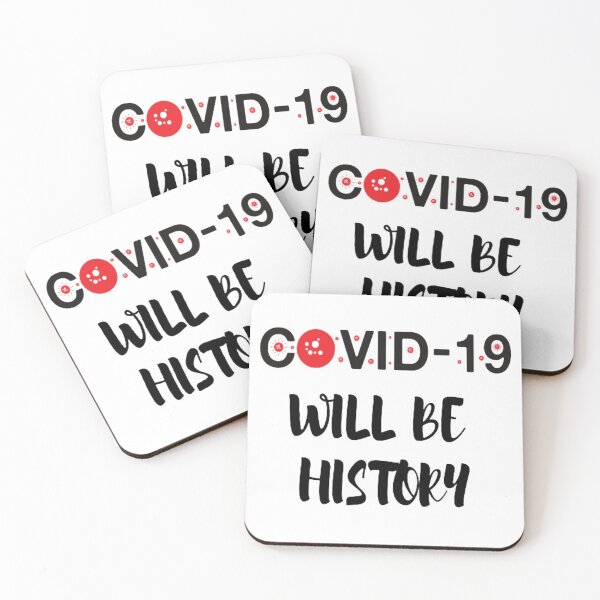 Item preview, Covid Will Be History designed and sold by DamaliePierre.