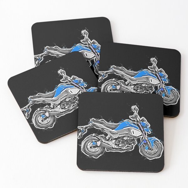 Item preview, Honda Grom Blue designed and sold by basicbenny.