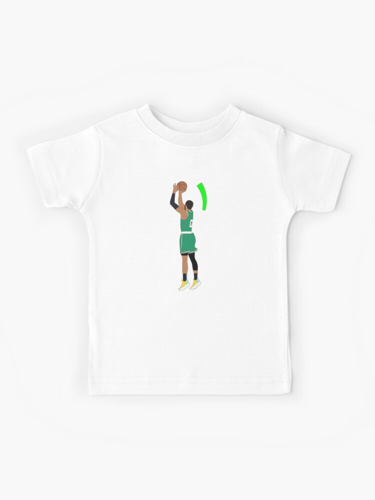 Jayson Tatum Holds The Release Kids T-Shirt for Sale by