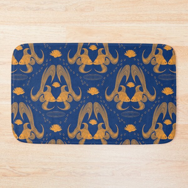 Item preview, Goldfish Damask Pattern designed and sold by Amy Hadden.