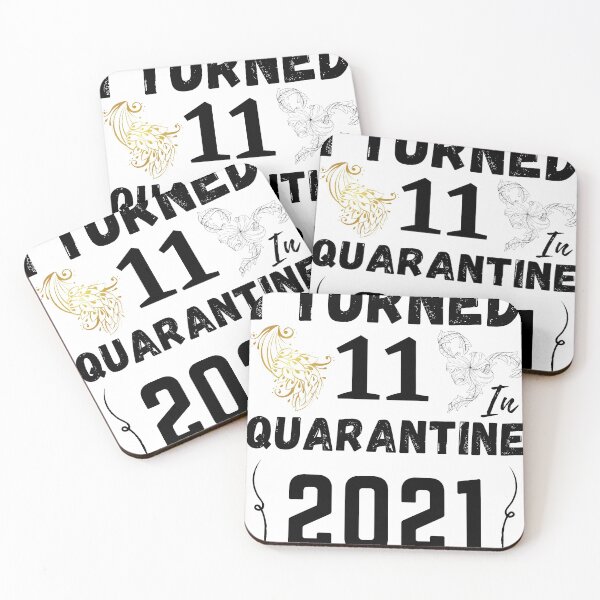 Item preview, I Turned 11 In Quarantine 2021 Birthday Gift designed and sold by 33/34 Shop.