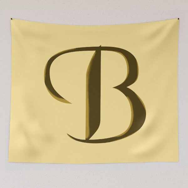 Artikelvorschau, Monogramm Anfangsbuchstabe B. entworfen und verkauft von Lartheviking.