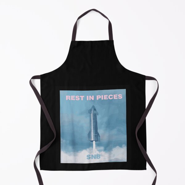 Item preview, Rest In Pieces SN8 Starship designed and sold by parrishherrera.