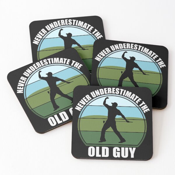 Item preview, Never Underestimate The Old Guy designed and sold by Giacob.