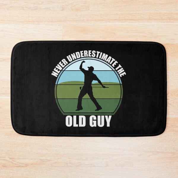 Item preview, Never Underestimate The Old Guy designed and sold by Giacob.
