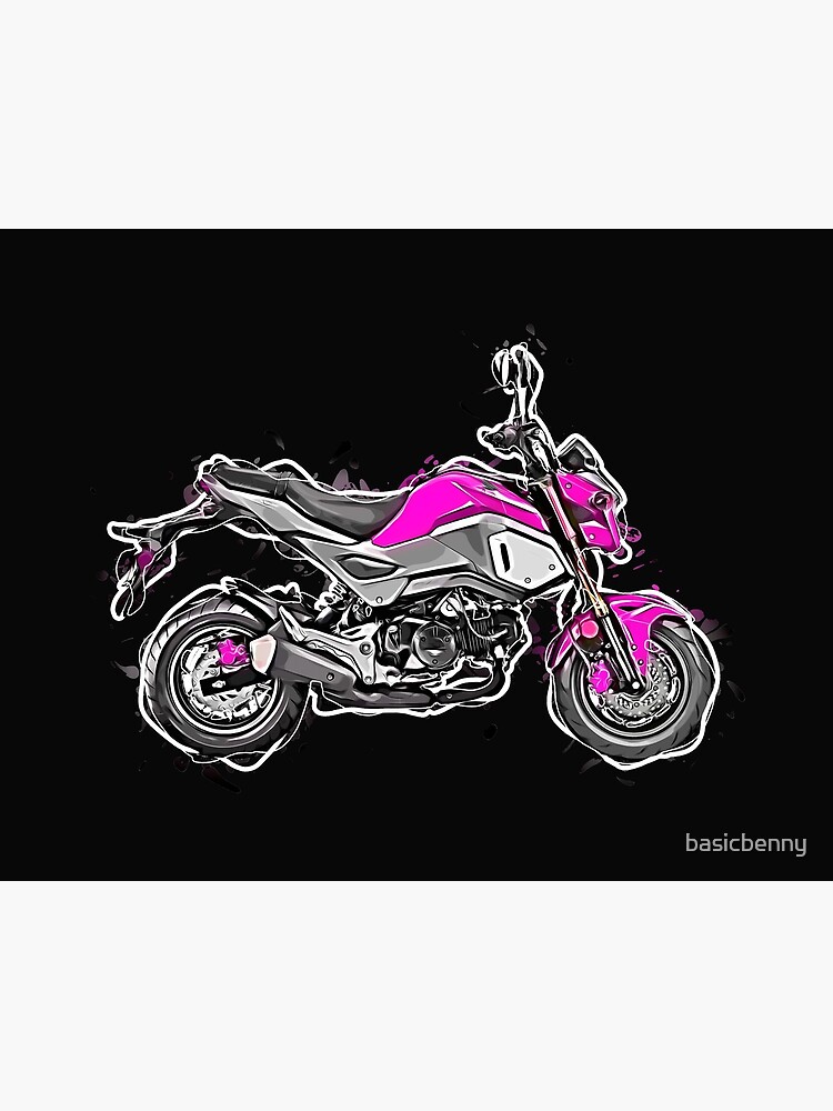 pink honda grom