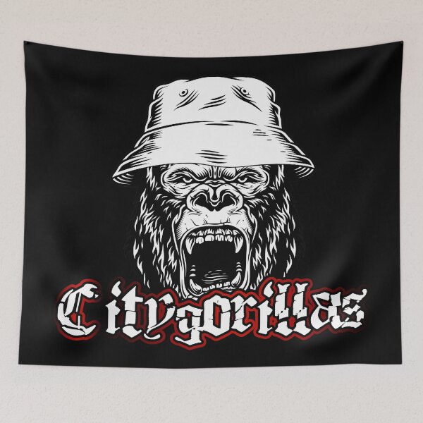Item preview, City gorilla with leisure hat designed and sold by froggy-stylecom.