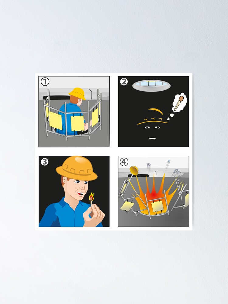 Safety Posters  Hard Hat Training