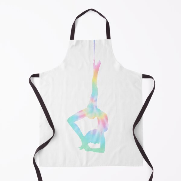 Item preview, Tie Dye Aerialist Lyra Hoop Inversion Silhouette designed and sold by taylluna.