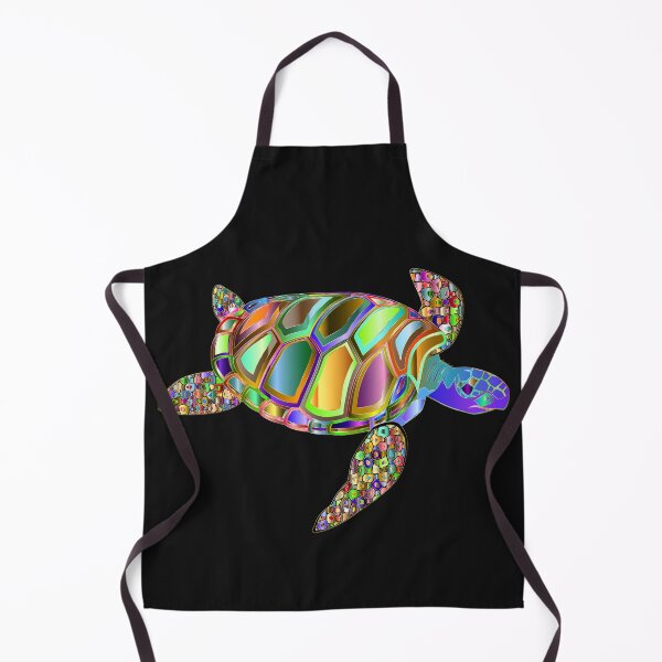 Item preview,  Psychedelic Colored Abstract Turtle designed and sold by BritzShop.