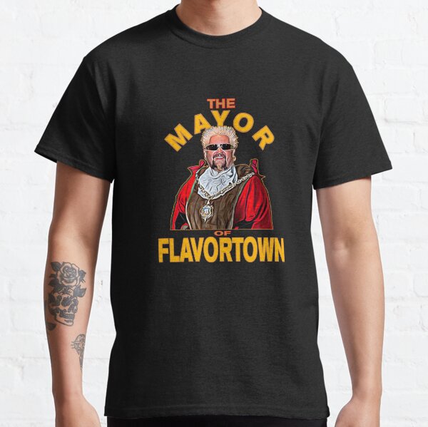 New Guy Fieri Fans Mayor of Flavortown Classic T-Shirt