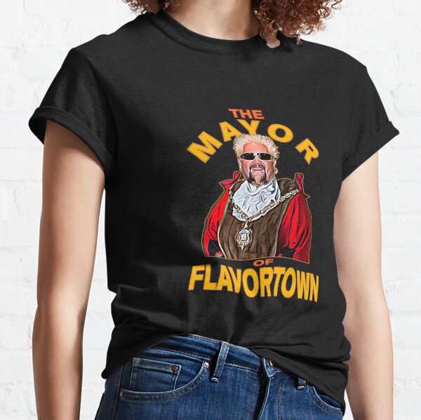 New Guy Fieri Fans Mayor of Flavortown  Classic T-Shirt