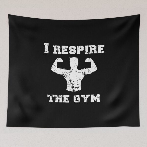 Aperçu de l'œuvre Je Respire The Gym, Gym, Gym Workout créée et vendue par LEByasser.