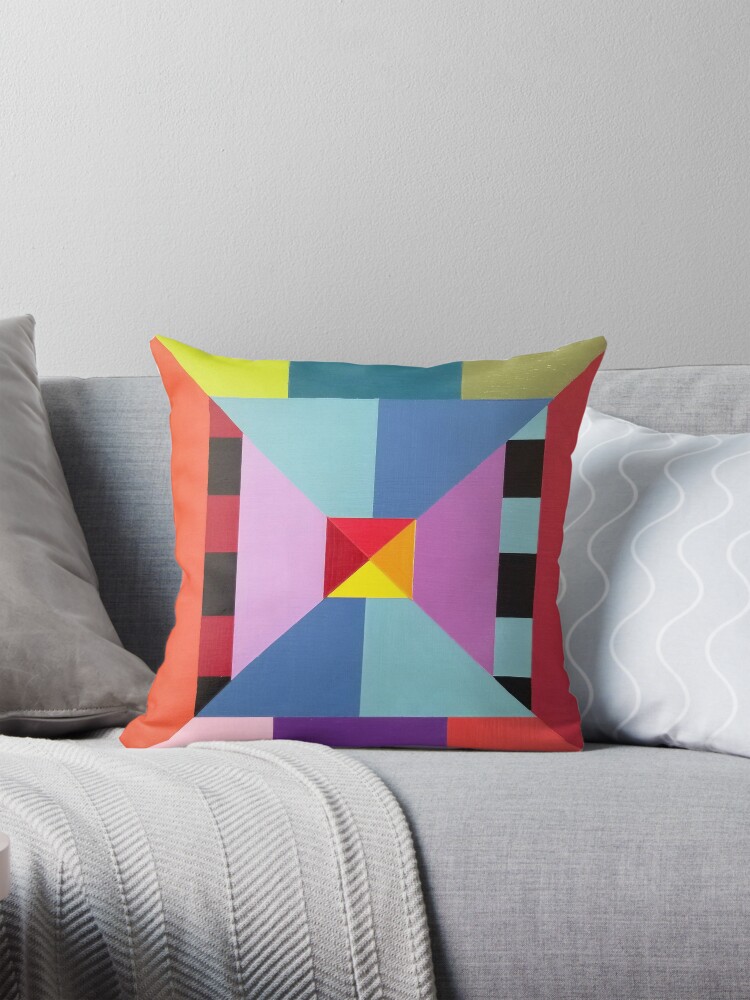 Thumbnail 1 of 4, Pillow, Modern Geometric Designs on everything designed and sold by ccuylerart.