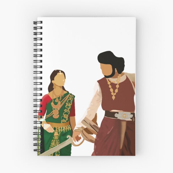 Item preview, Baahubali 2 (Prabhas and Anushka) designed and sold by inkedletterss.
