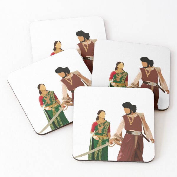 Item preview, Baahubali 2 (Prabhas and Anushka) designed and sold by inkedletterss.