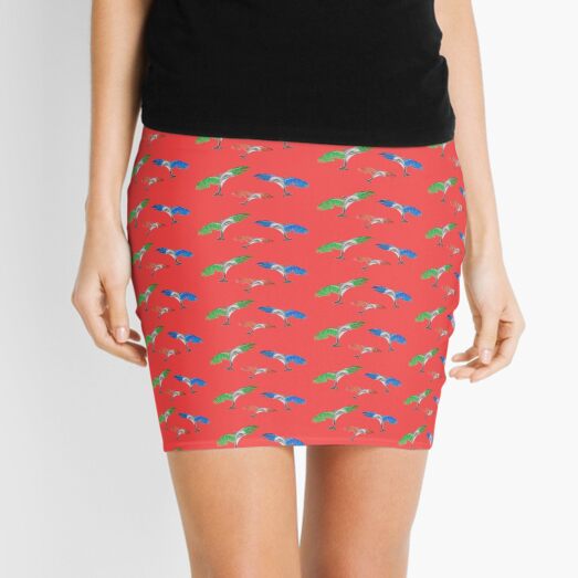 Flying Dolphins (version 1) Mini Skirt