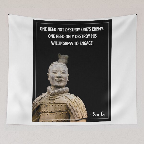 Item preview, Sun Tzu Quote designed and sold by Martial-X.
