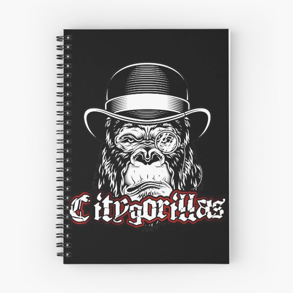 Item preview, City gorilla with bowler hat and monocle designed and sold by froggy-stylecom.