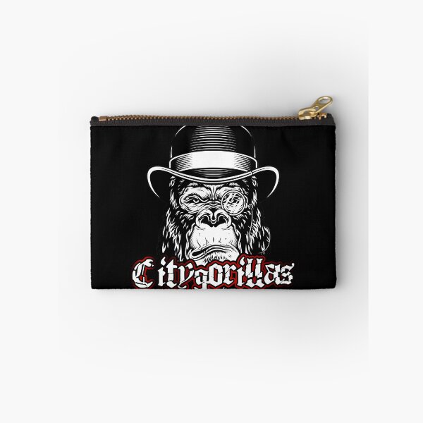 Item preview, City gorilla with bowler hat and monocle designed and sold by froggy-stylecom.