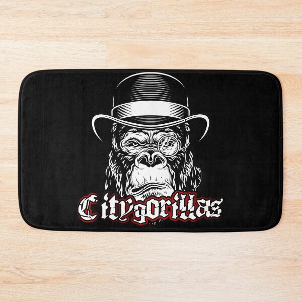 Item preview, City gorilla with bowler hat and monocle designed and sold by froggy-stylecom.