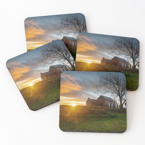 Item preview, Sunrise over the Gwrhyd chapel designed and sold by Leighton Collins.