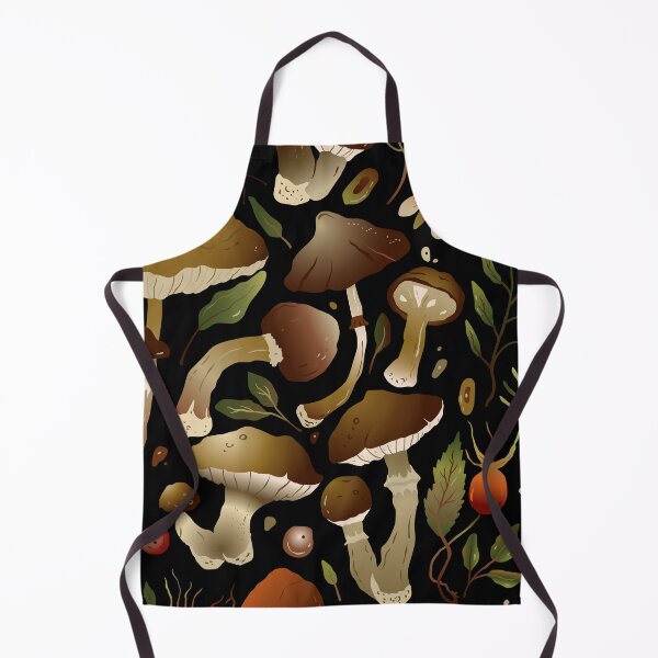 Item preview, Mushroom Apron Pattern 3 designed and sold by kyds.