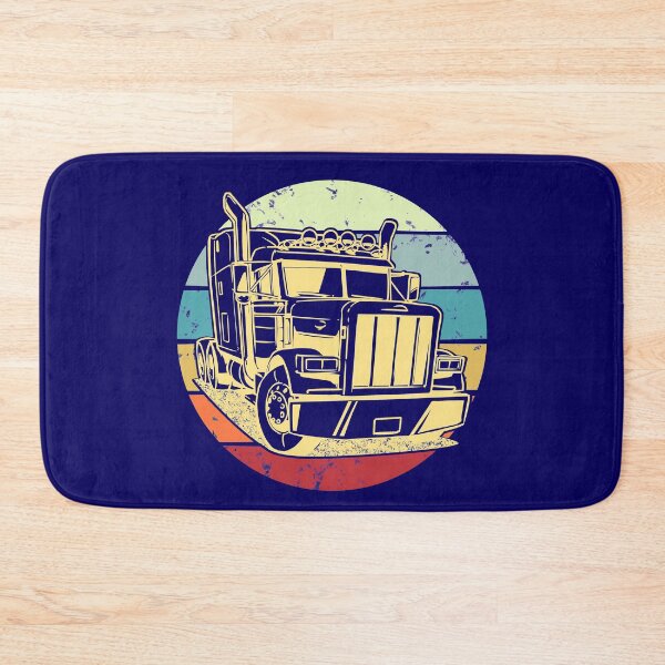 Item preview, Retro Vintage Big Rig 18 Wheeler Semi Trailer Truck Driver Gift for Men and Women for Kids Boys and Girls - Diesel Truck Driving Design for Semi-Truck Drivers Truckers and Fans designed and sold by WG-Factory.