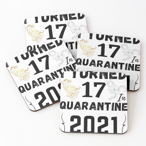 Item preview, I Turned 17 In Quarantine 2021 Birthday Gift designed and sold by 33/34 Shop.