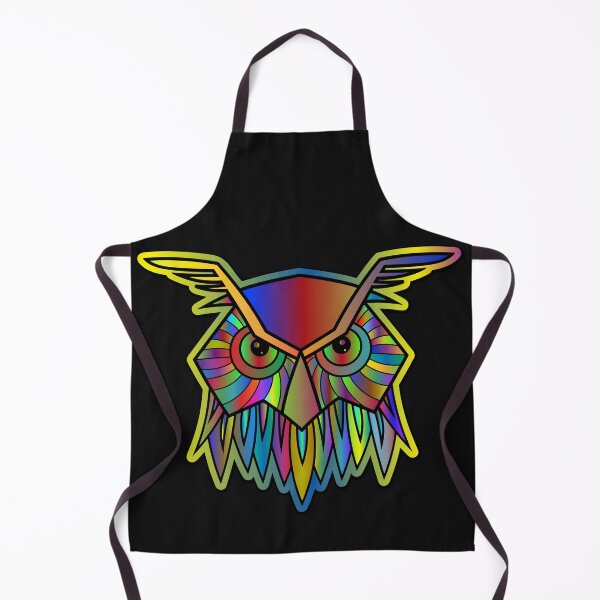 Item preview, Psychedelic Colored Abstract Owl designed and sold by BritzShop.