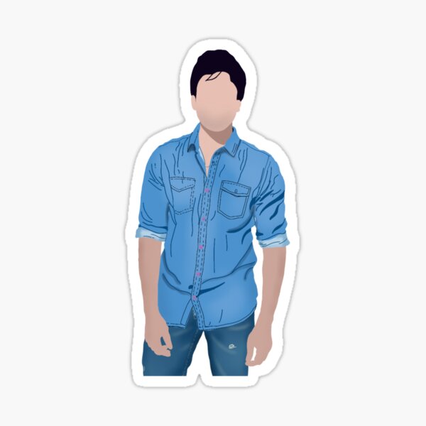 Aadhi Pinisetty Illustration Sticker