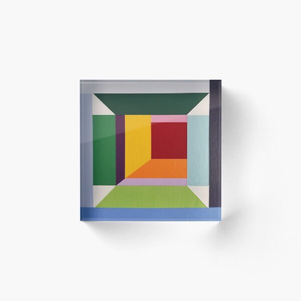 Modern Geometric Designs on everything Acrylic Block