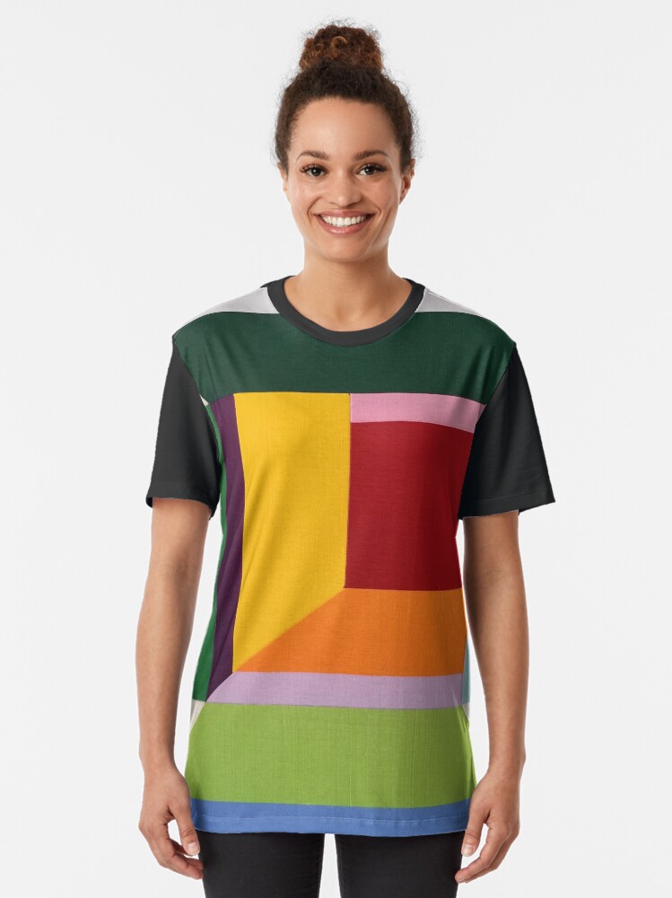 Thumbnail 2 of 5, Graphic T-Shirt, Modern Geometric Designs on everything designed and sold by ccuylerart.