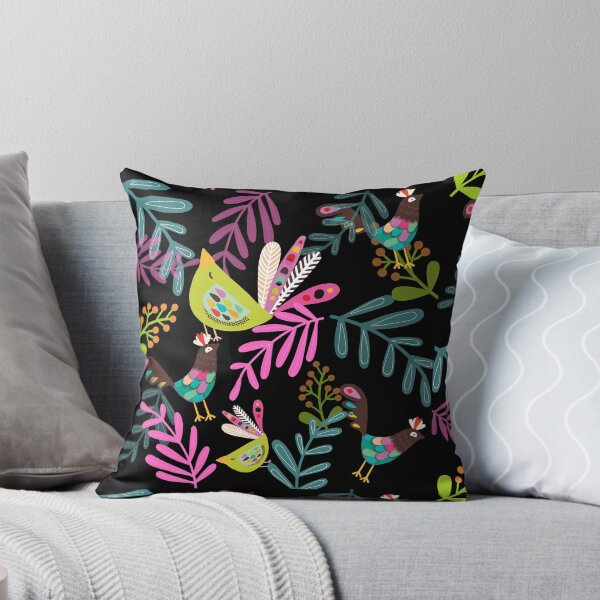 Item preview, Colourful Birds In The Night Sky designed and sold by EscapismDesigns.