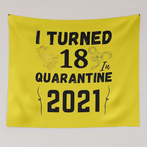 Item preview,  I Turned 18 In Quarantine 2021 Birthday Gift designed and sold by 33/34 Shop.