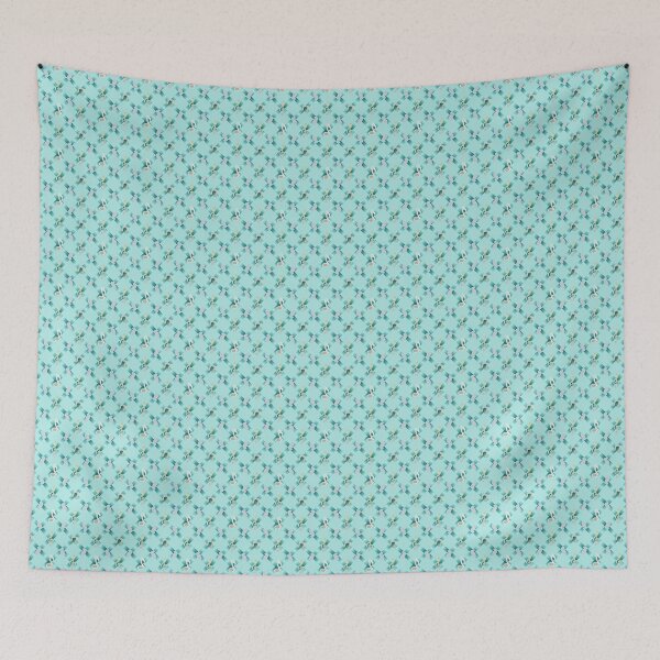 Item preview, Musical ribbons Aqua designed and sold by LanDiMonk.