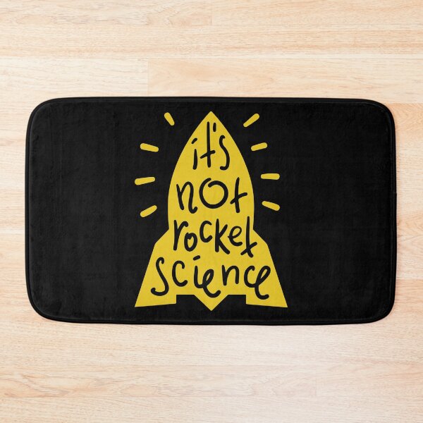 Item preview, It Is Not Rocket Science - Funny Galaxy Ironic Science Jokes designed and sold by Scratches Tees.