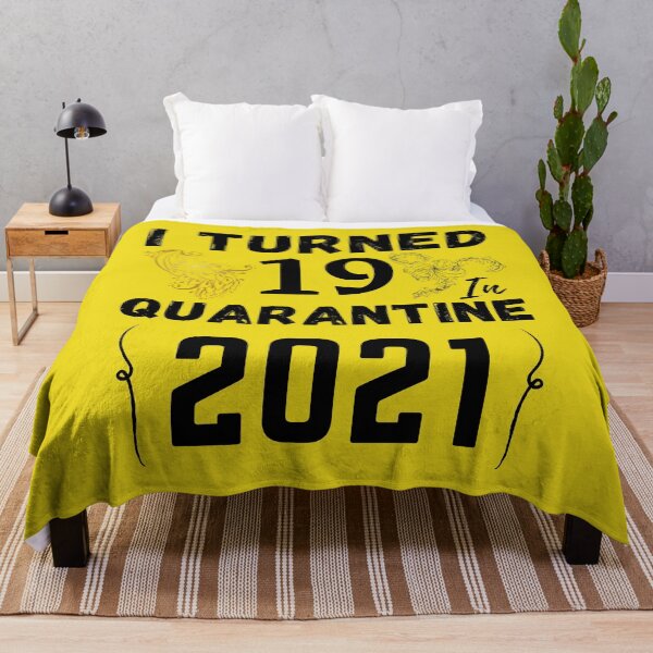Item preview, I Turned 19 In Quarantine 2021 Birthday Gift designed and sold by 33/34 Shop.