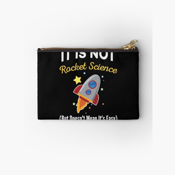 Item preview, It Is Not Rocket Science - Funny Space Sarcasm Humor for "Not Smart" People designed and sold by Scratches Tees.