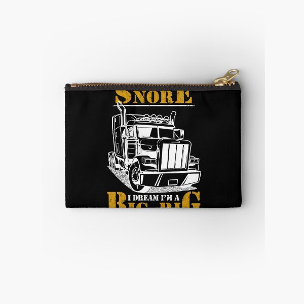 Item preview, I Don't Snore I Dream I'm Big Rig - Funny Vintage Big Rig 18 Wheeler Semi Trailer Truck Driver Gift for Men Women for Kids Boys Girls - Diesel Truck Driving Design for Semi-Truck Drivers Truckers Fans designed and sold by WG-Factory.