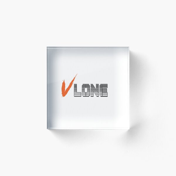 VLONE Acrylic Block