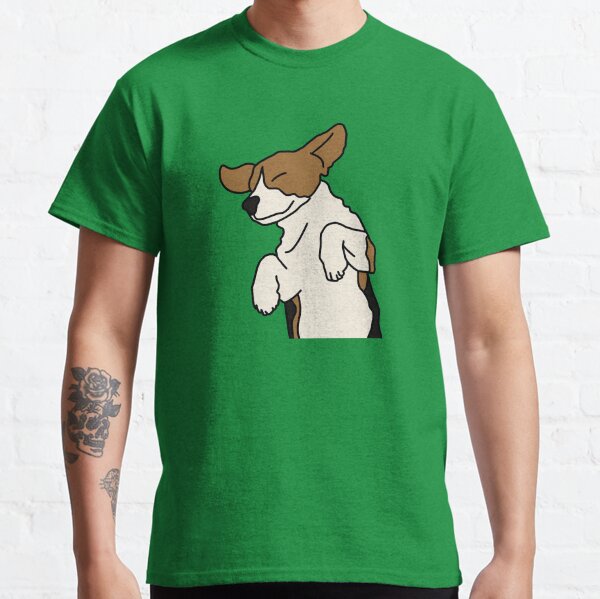 Item preview, Frolicking Puppy on Green designed and sold by Rocket-To-Pluto.