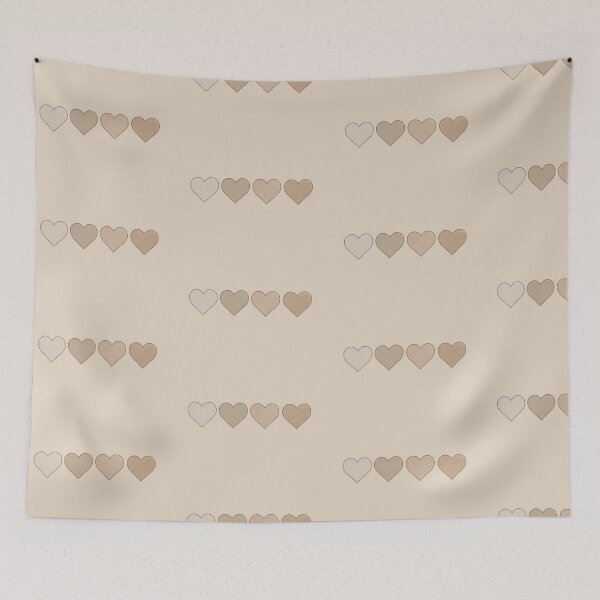 Item preview, Brown Hearts designed and sold by stickersbylaurt.