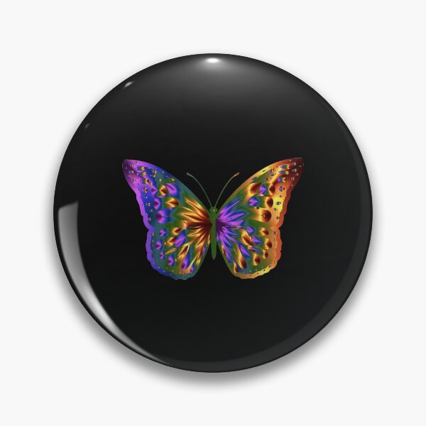 Item preview, Psychedelic Colored Abstract Butterfly  designed and sold by BritzShop.