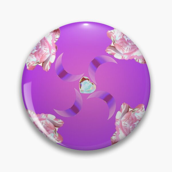 Item preview, Moon rose Metallic Pink designed and sold by LanDiMonk.